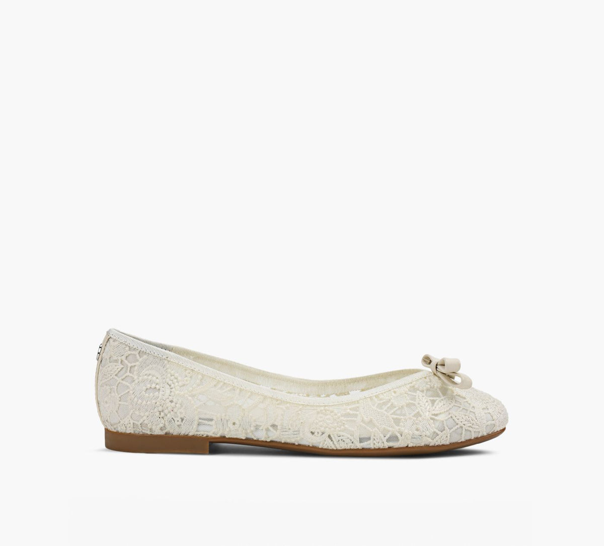 WISHBONE ZARIALACEFLAT in BEIGE