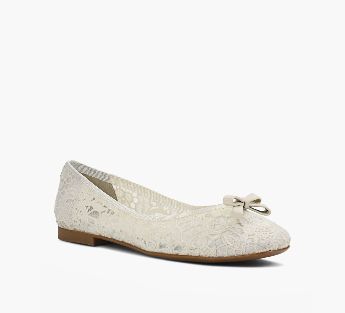 WISHBONE ZARIALACEFLAT in BEIGE view 2