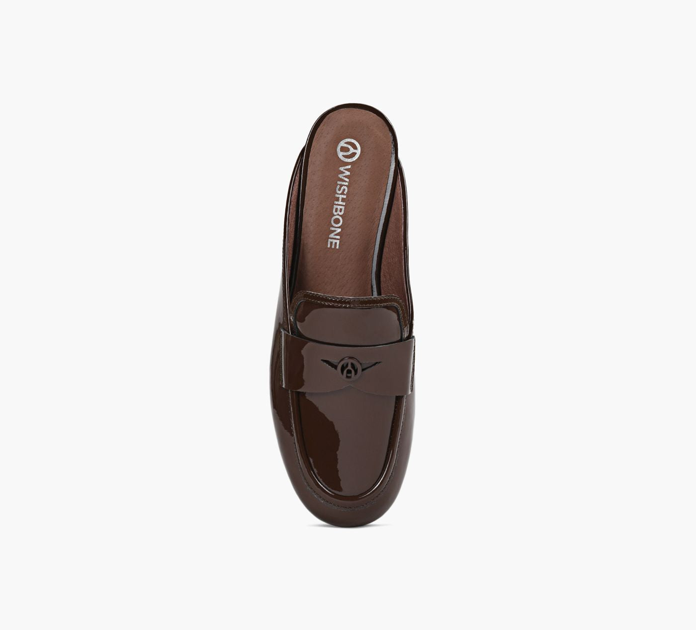 WISHBONE GWENLOAFERMULE in BROWN view 1c