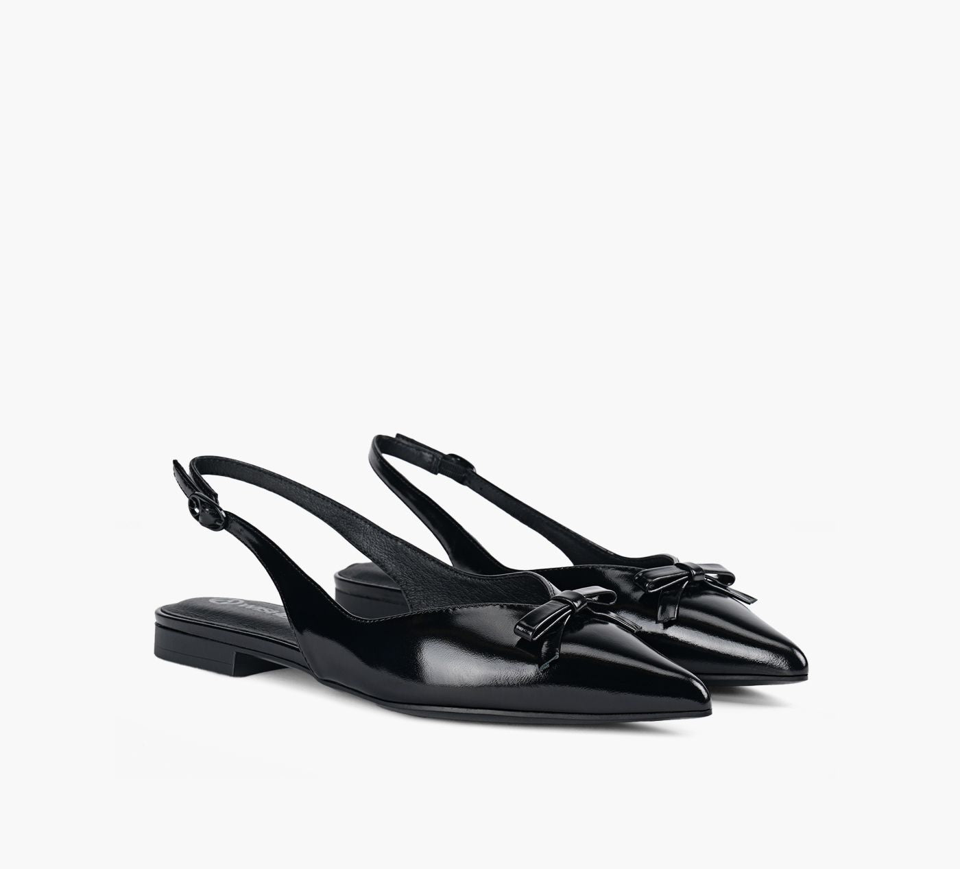 WISHBONE VIOLA en NOIR vue 2