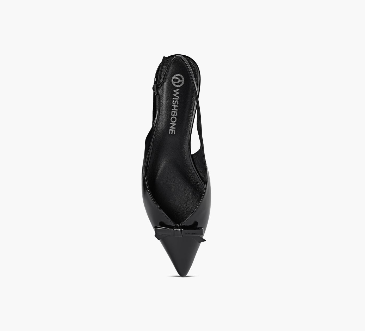 WISHBONE VIOLA en NOIR vue 1c