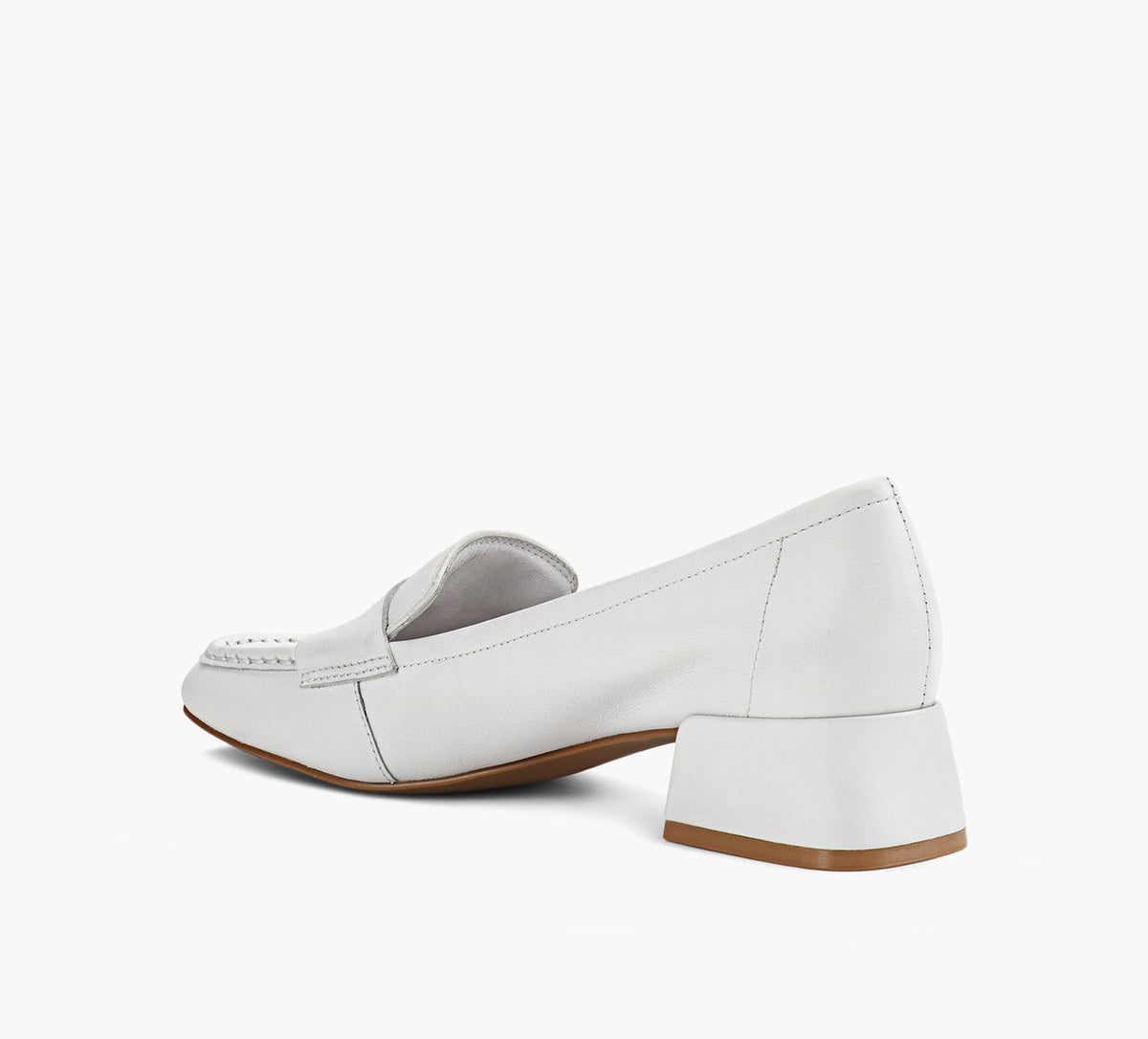 WISHBONE BONNIELOAFER in WHITE view 3