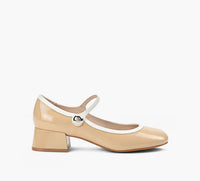 WISHBONE BILLIEMARYJANE in BEIGE