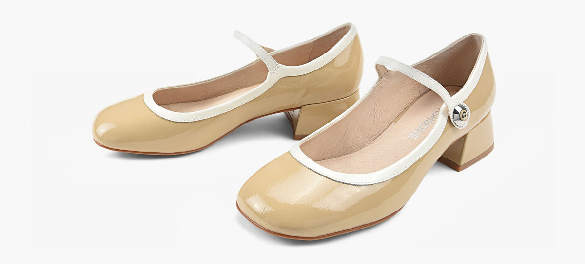 WISHBONE BILLIEMARYJANE in BEIGE view 4