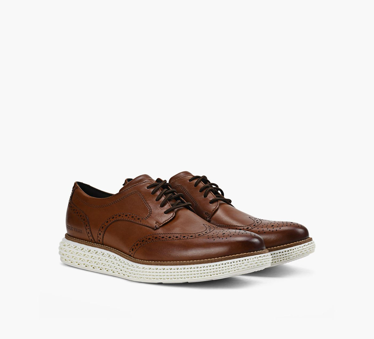 COLE HAAN OXFORDWINGTIP en TAN vue 2