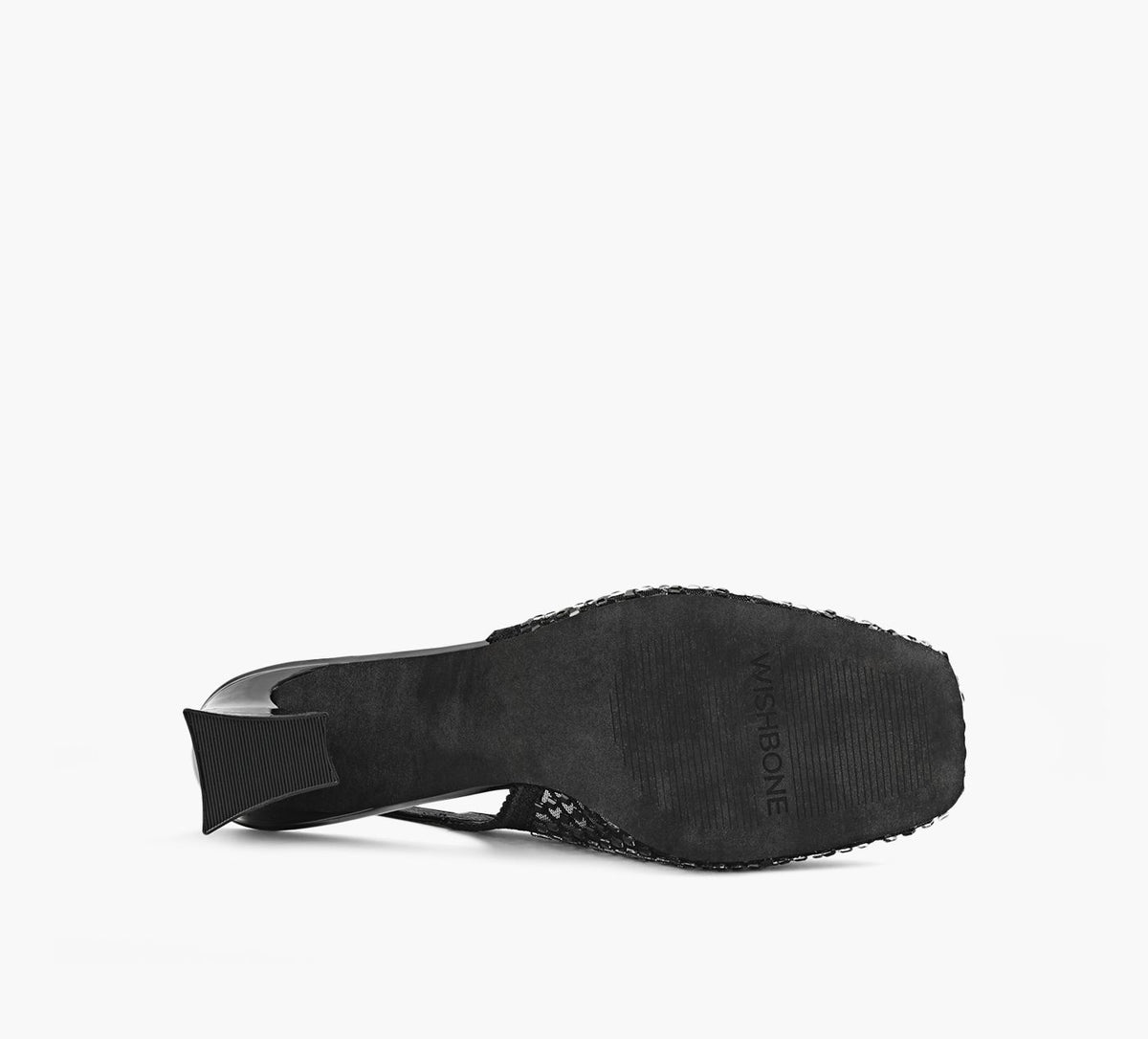 WISHBONE DEMIMESHSLINGBACK in BLACK view 6