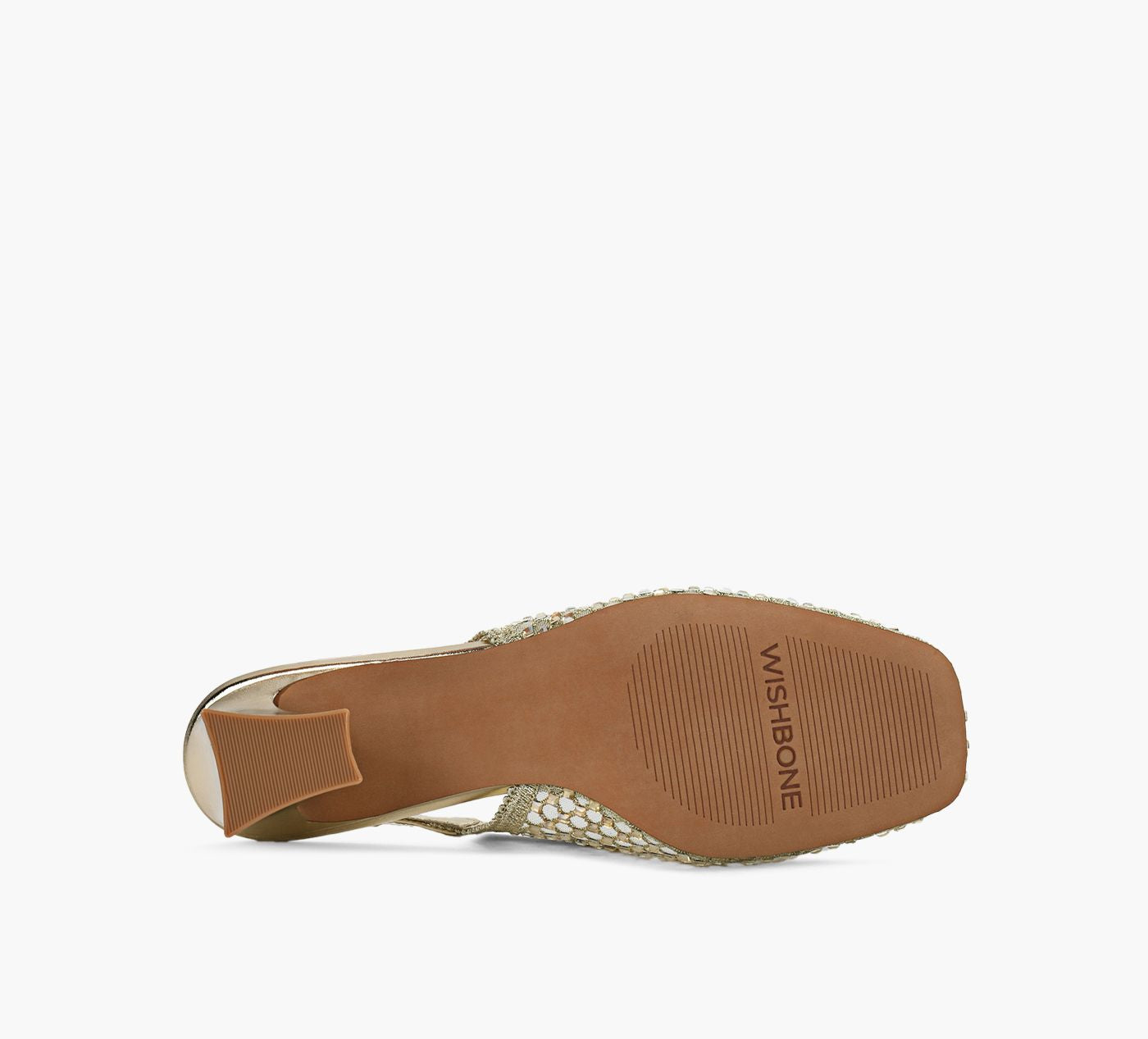 WISHBONE DEMI en OR vue 6