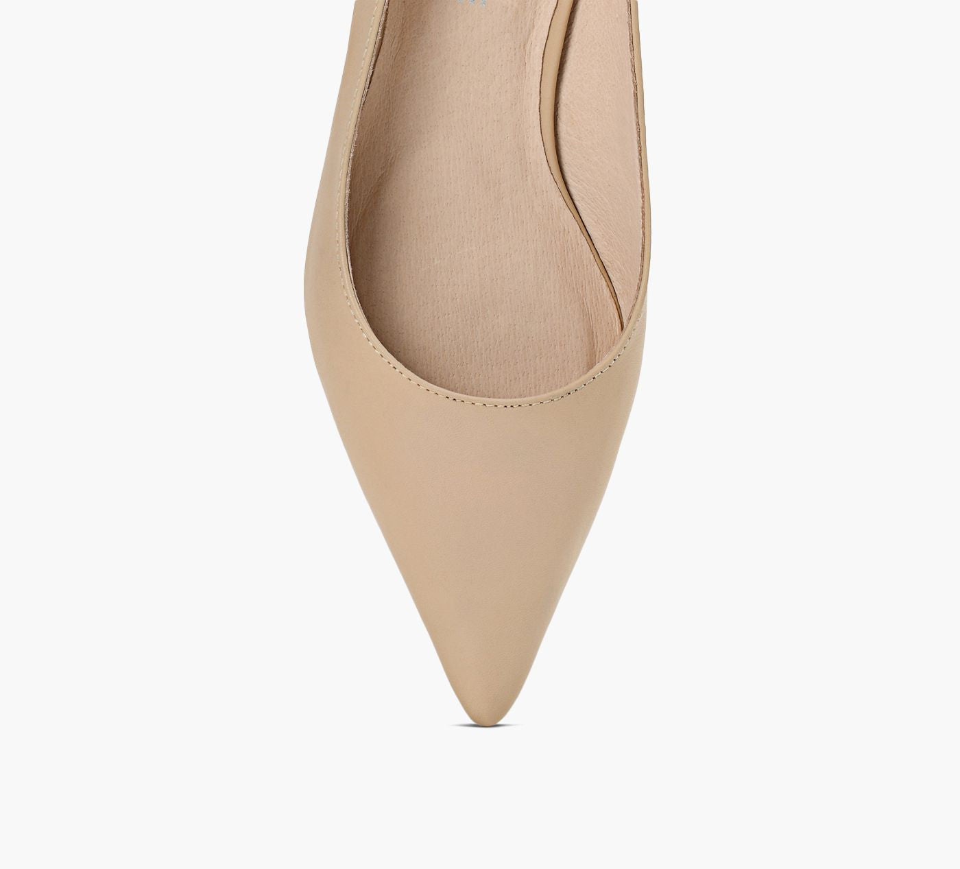 WISHBONE ODETTEH en BEIGE vue 1c
