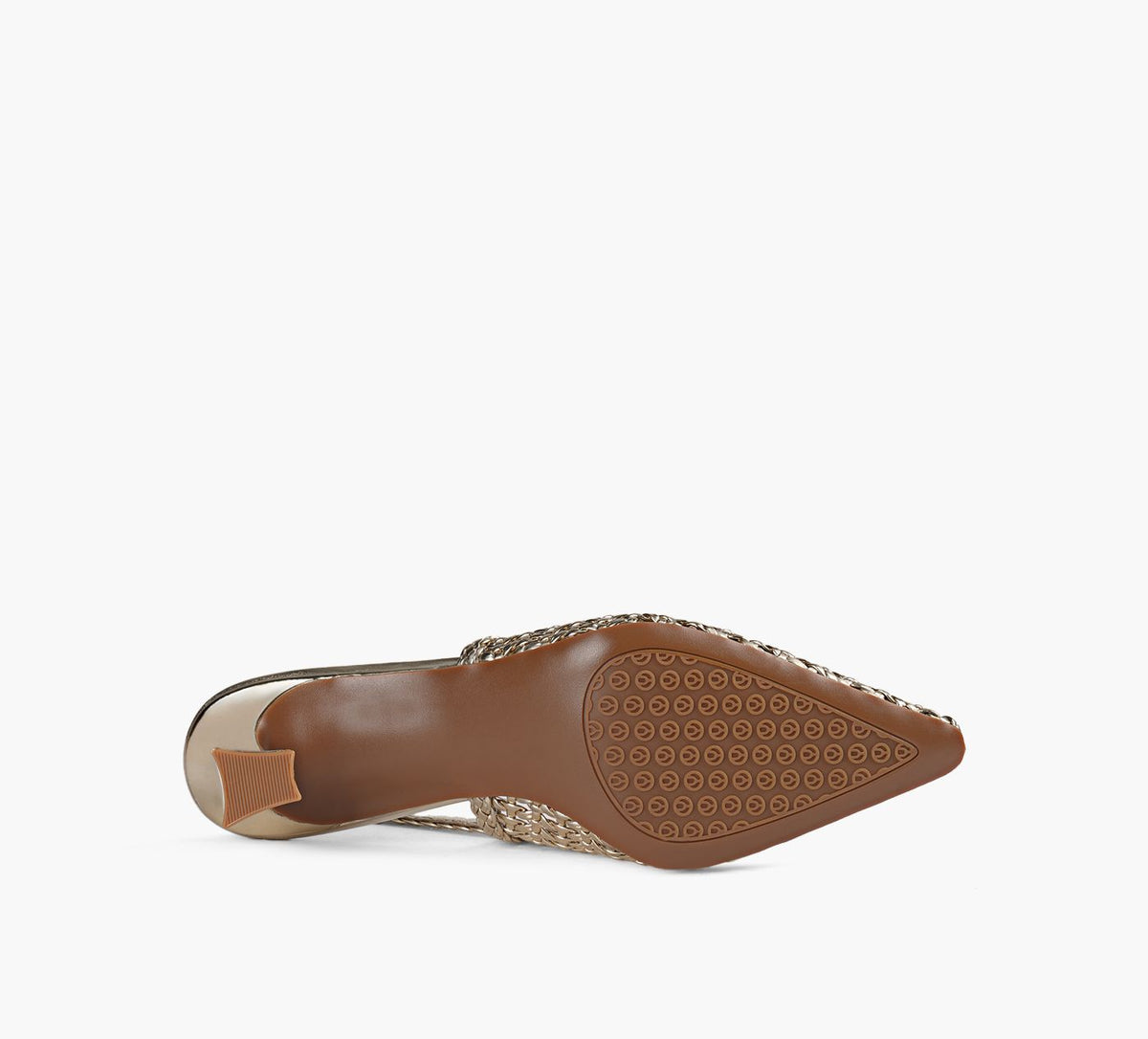 WISHBONE TALIAWOVENSLINGBACK in GOLD view 6