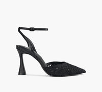 WISHBONE SHILOHLACEHEEL in BLACK