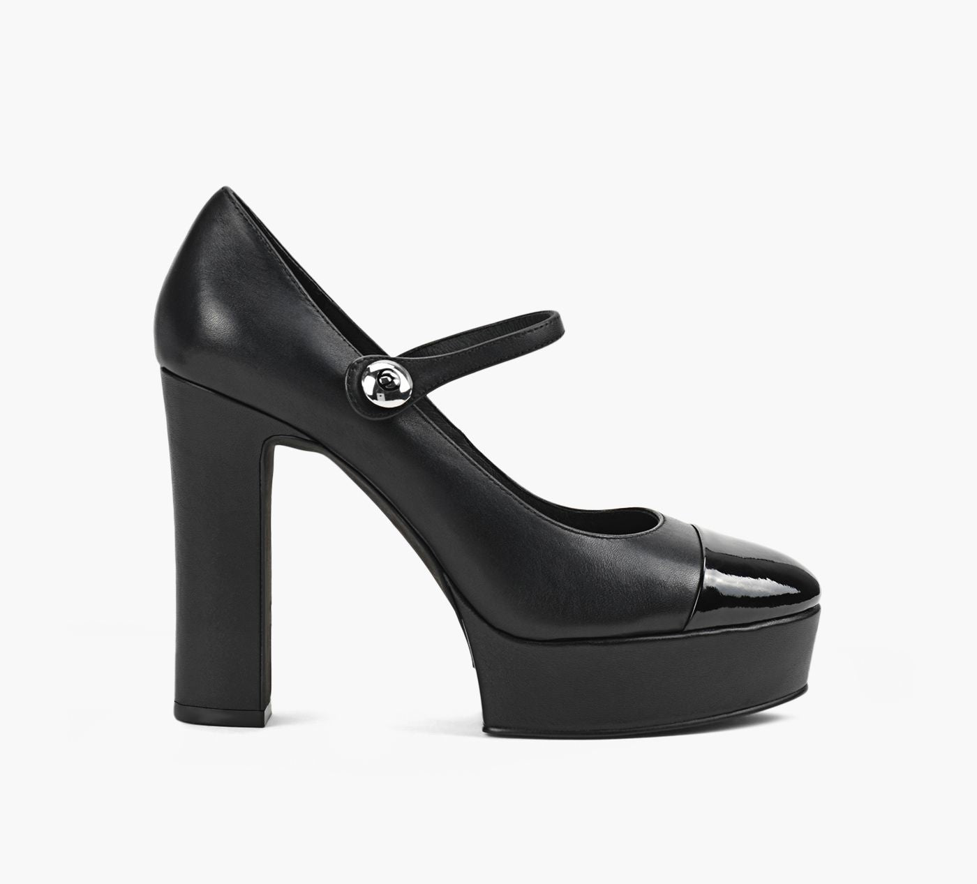 WISHBONE KYLEPLATFORMMARYJANE in BLACK