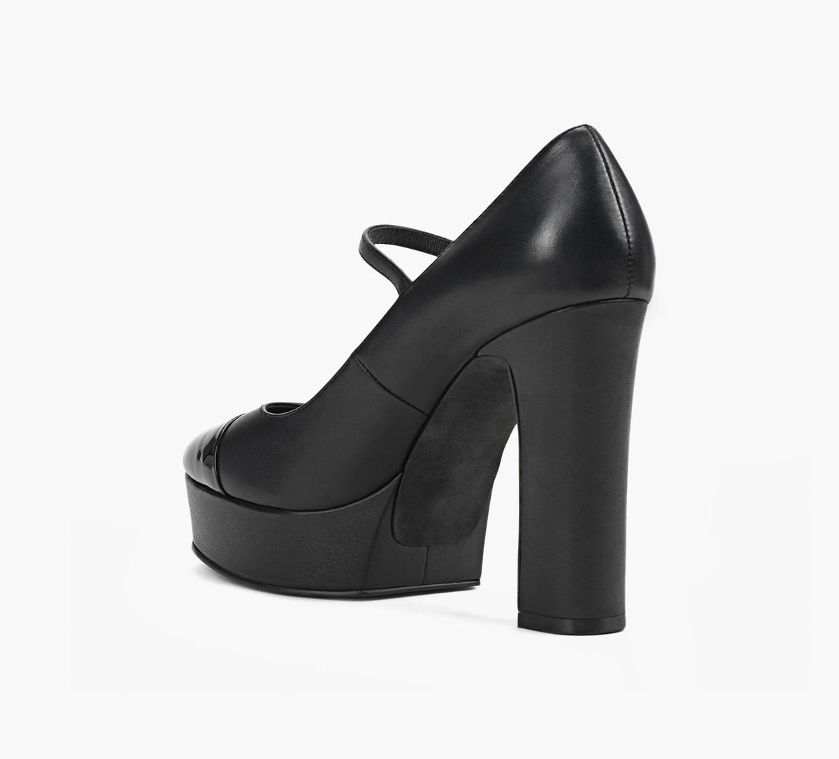 WISHBONE KYLEPLATFORMMARYJANE in BLACK view 3