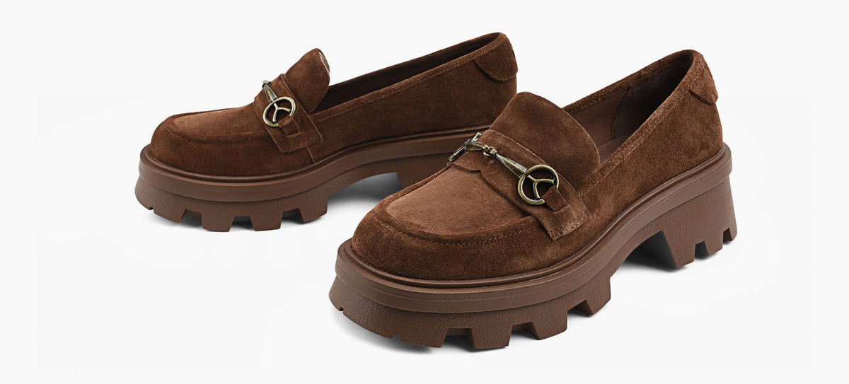 WISHBONE EMBERLOAFER in BROWN view 4