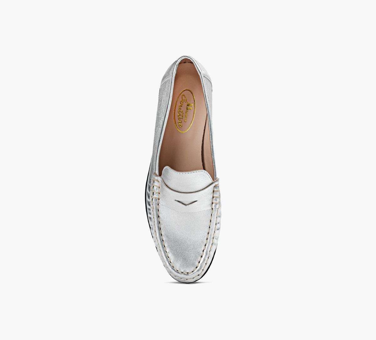 BROWNS COUTURE MALLOWLOAFER in SILVER view 1c