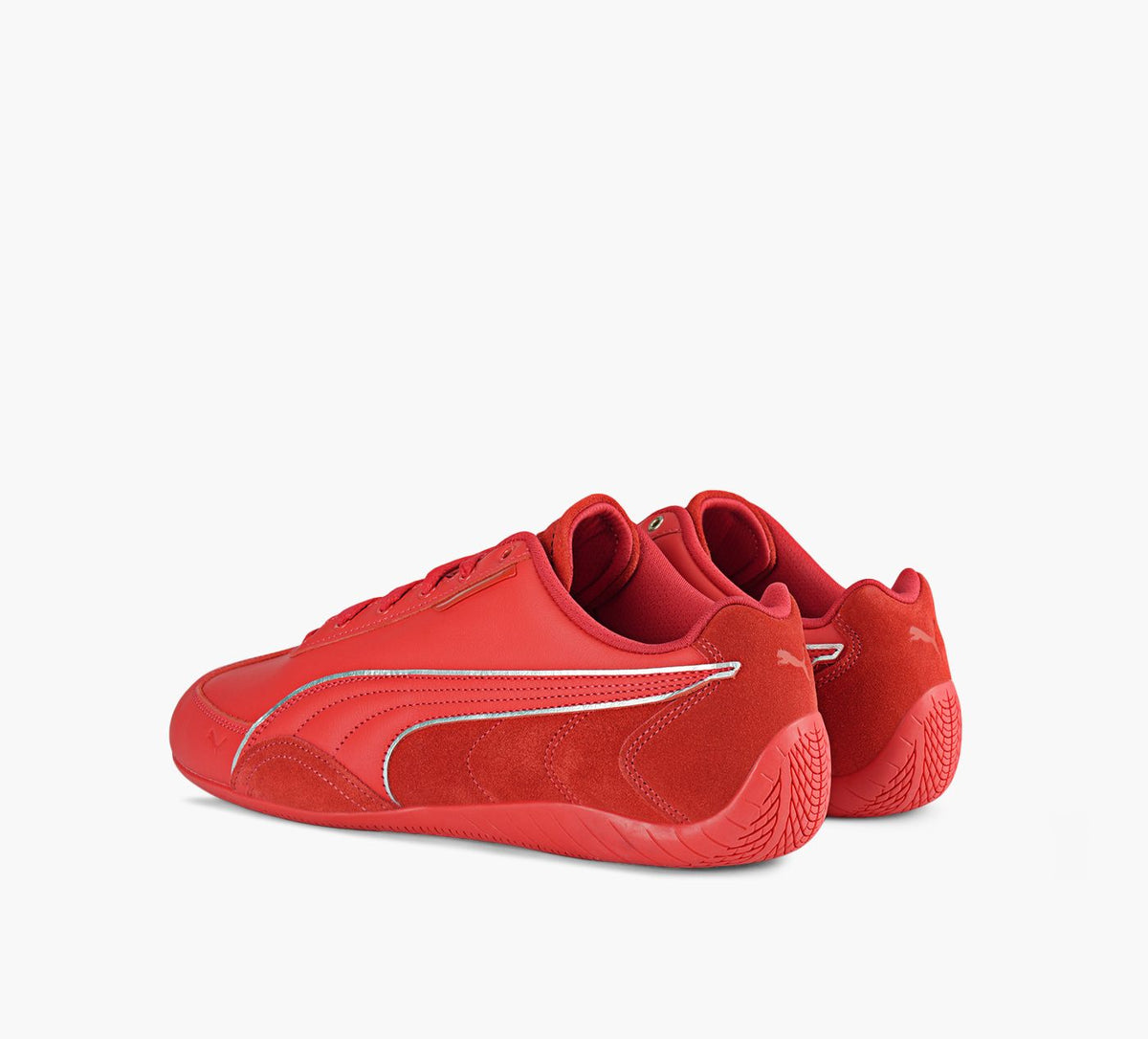 PUMA BASKETFERRARISPEEDCAT en ROUGE vue 3