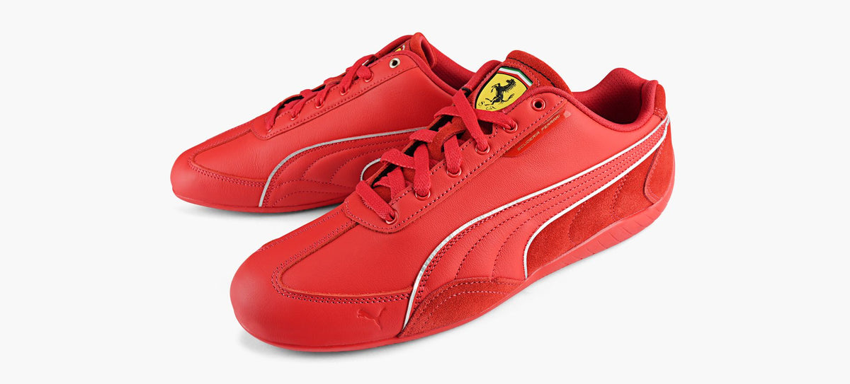 PUMA BASKETFERRARISPEEDCAT en ROUGE vue 4