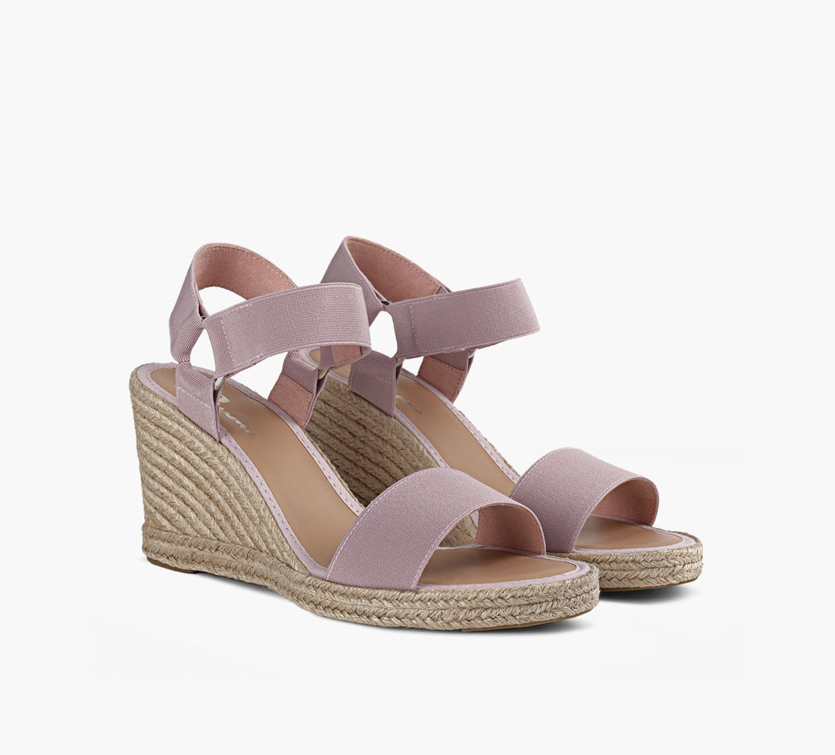 BROWNS HUDSONWEDGESANDAL in LIGHT PINK view 2