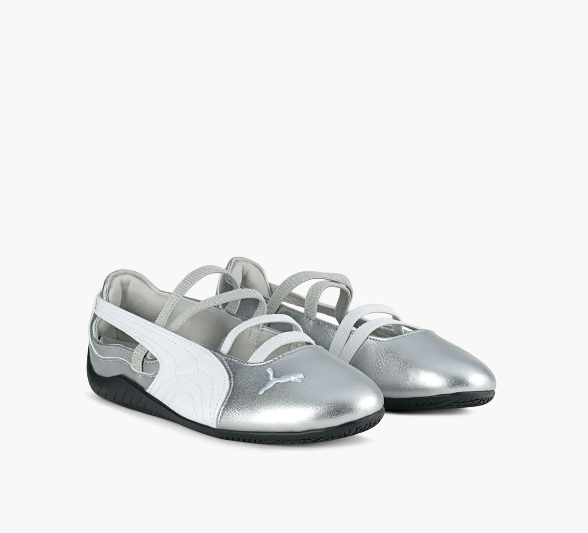 PUMA SPEEDCATBALLET in SILVER view 2