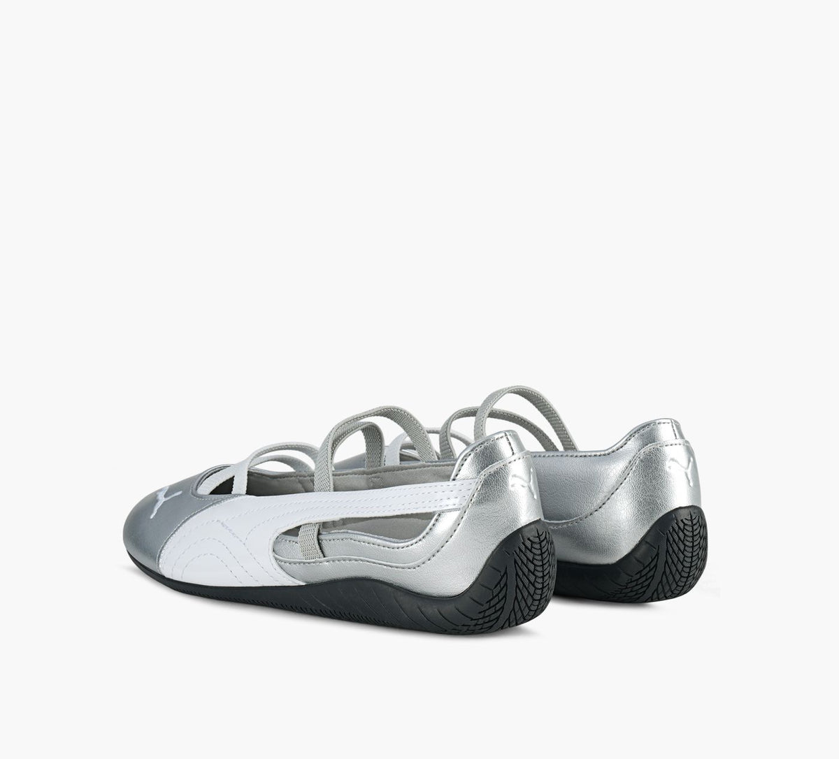 PUMA SPEEDCATBALLET in SILVER view 3