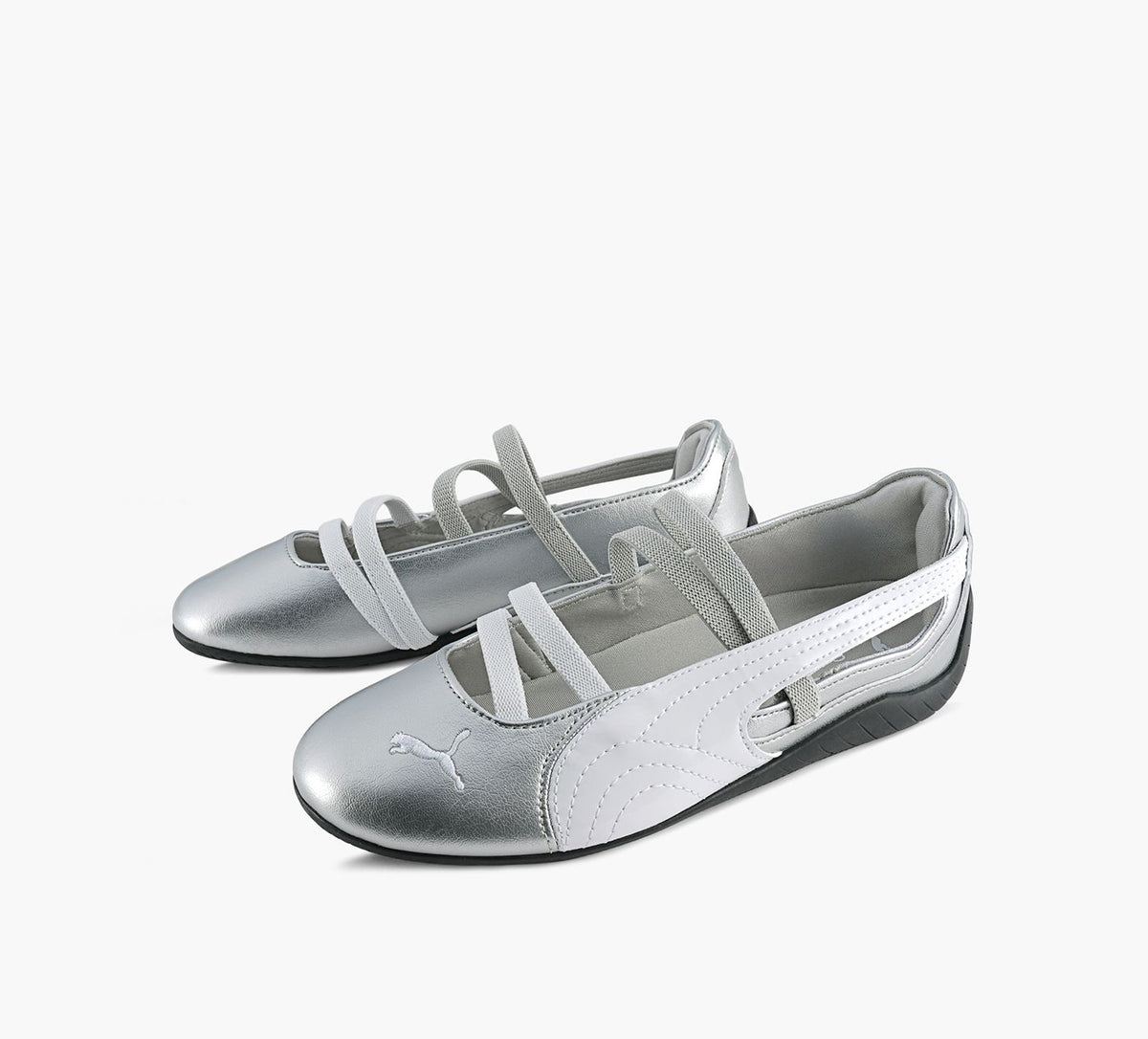 PUMA SPEEDCATBALLET in SILVER view 4