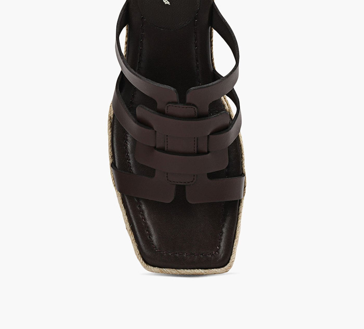 BROWNS MADDIEWEDGESANDAL in BROWN view 1c