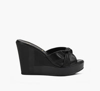 BROWNS WILDERWEDGESANDAL in BLACK