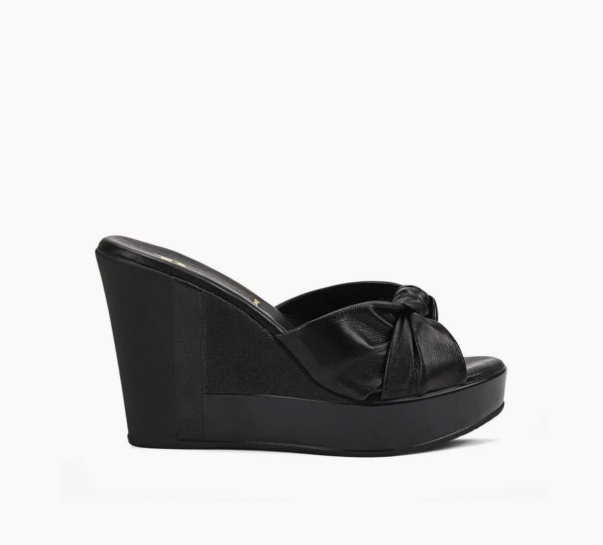 BROWNS WILDERWEDGESANDAL in BLACK