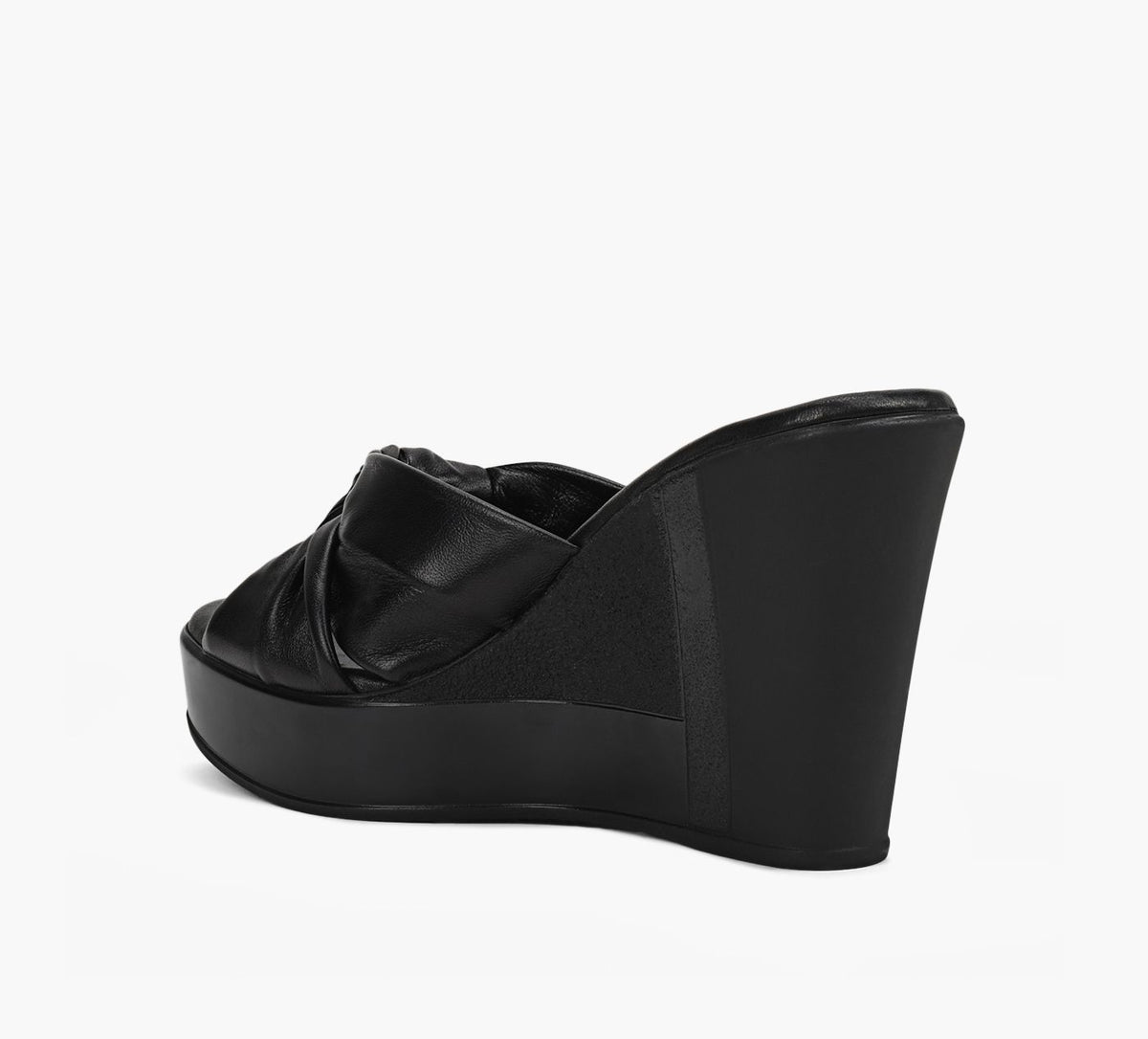 BROWNS WILDERWEDGESANDAL in BLACK view 3
