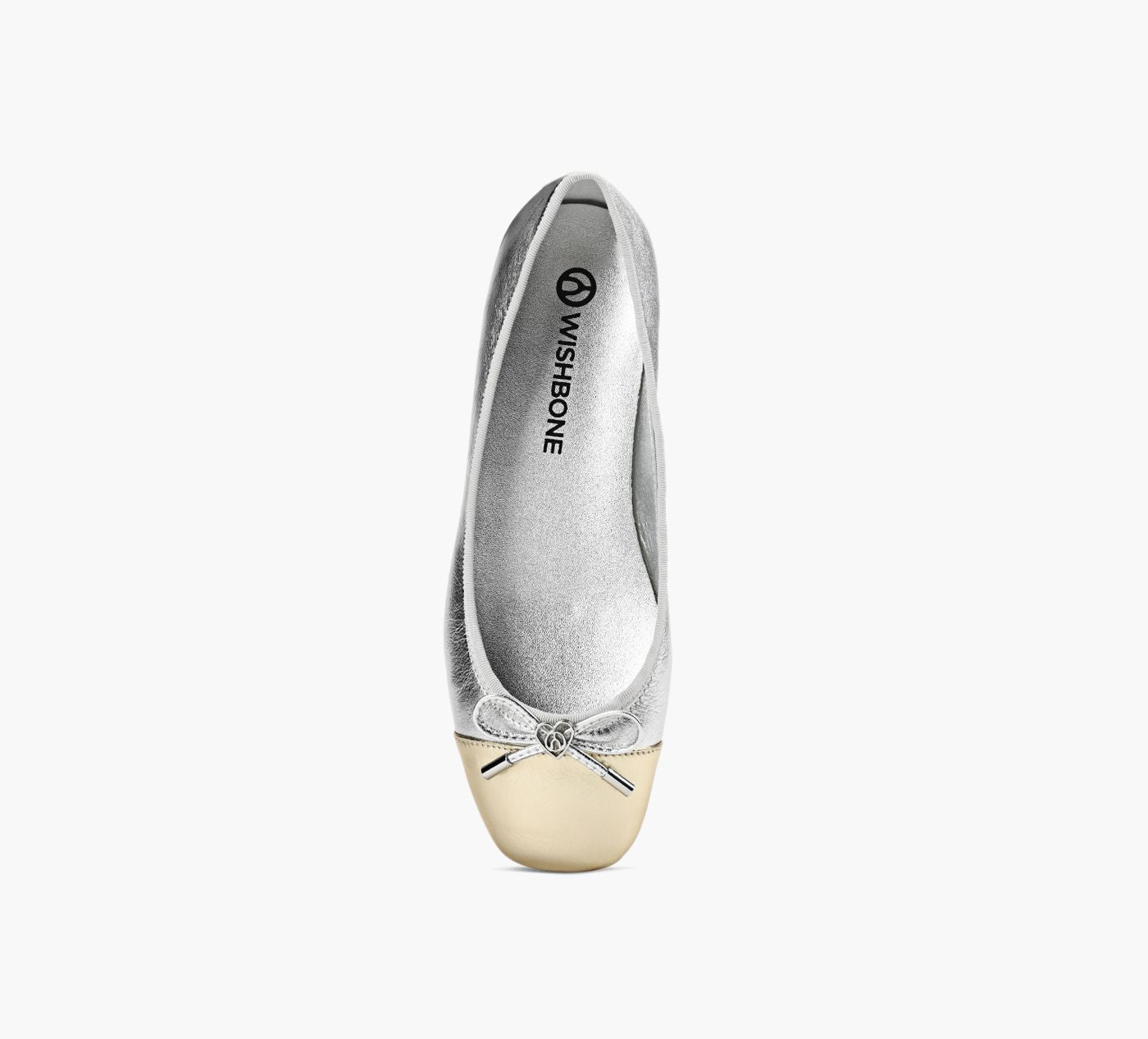 WISHBONE ZARI en ARGENT vue 1c