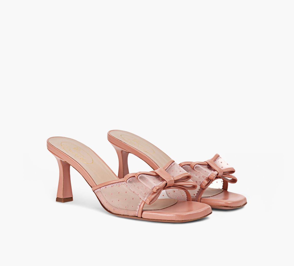 BROWNS COUTURE FIORELLASANDAL in LIGHT PINK view 2