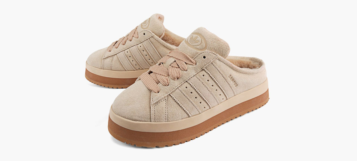 ADIDAS CAMPUS00SHIVERBASSE en BEIGE vue 4