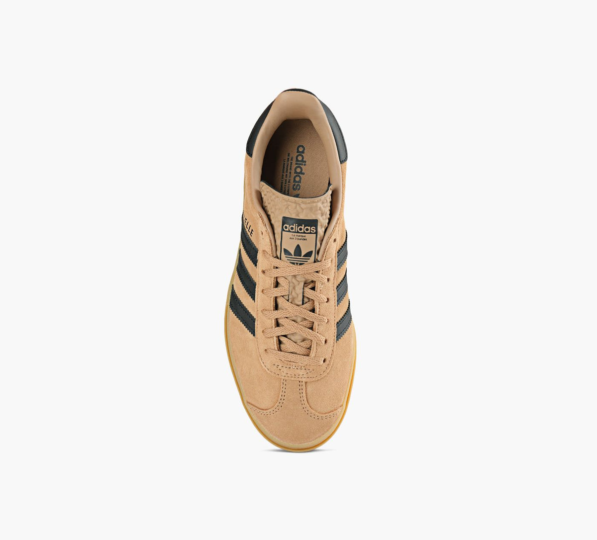 ADIDAS GAZELLEBOLD in BEIGE view 1c