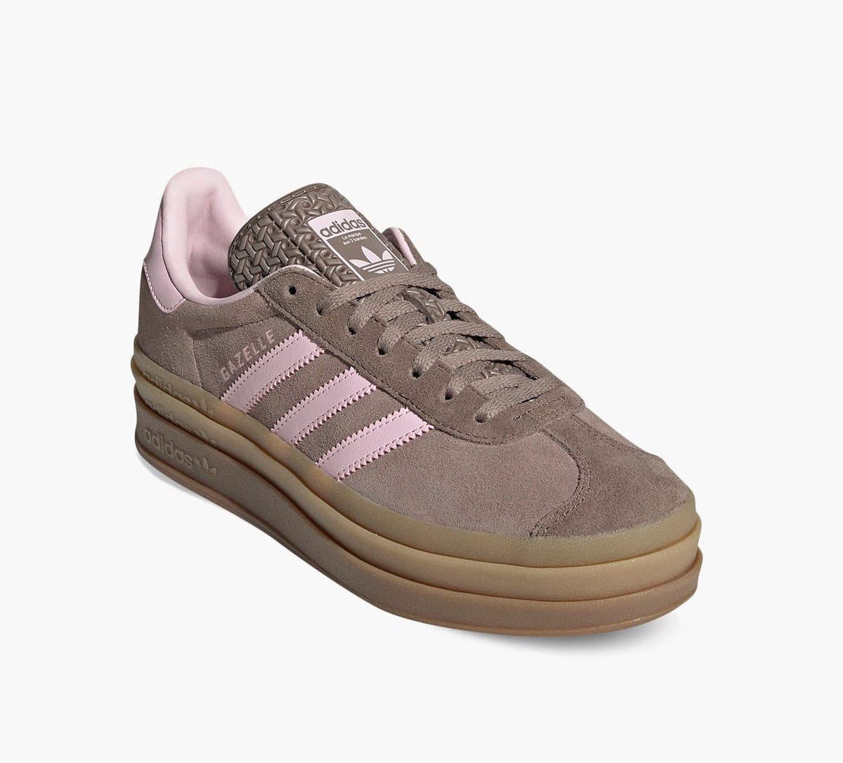 ADIDAS BASKETGAZELLEBOLD en BRUN vue 2