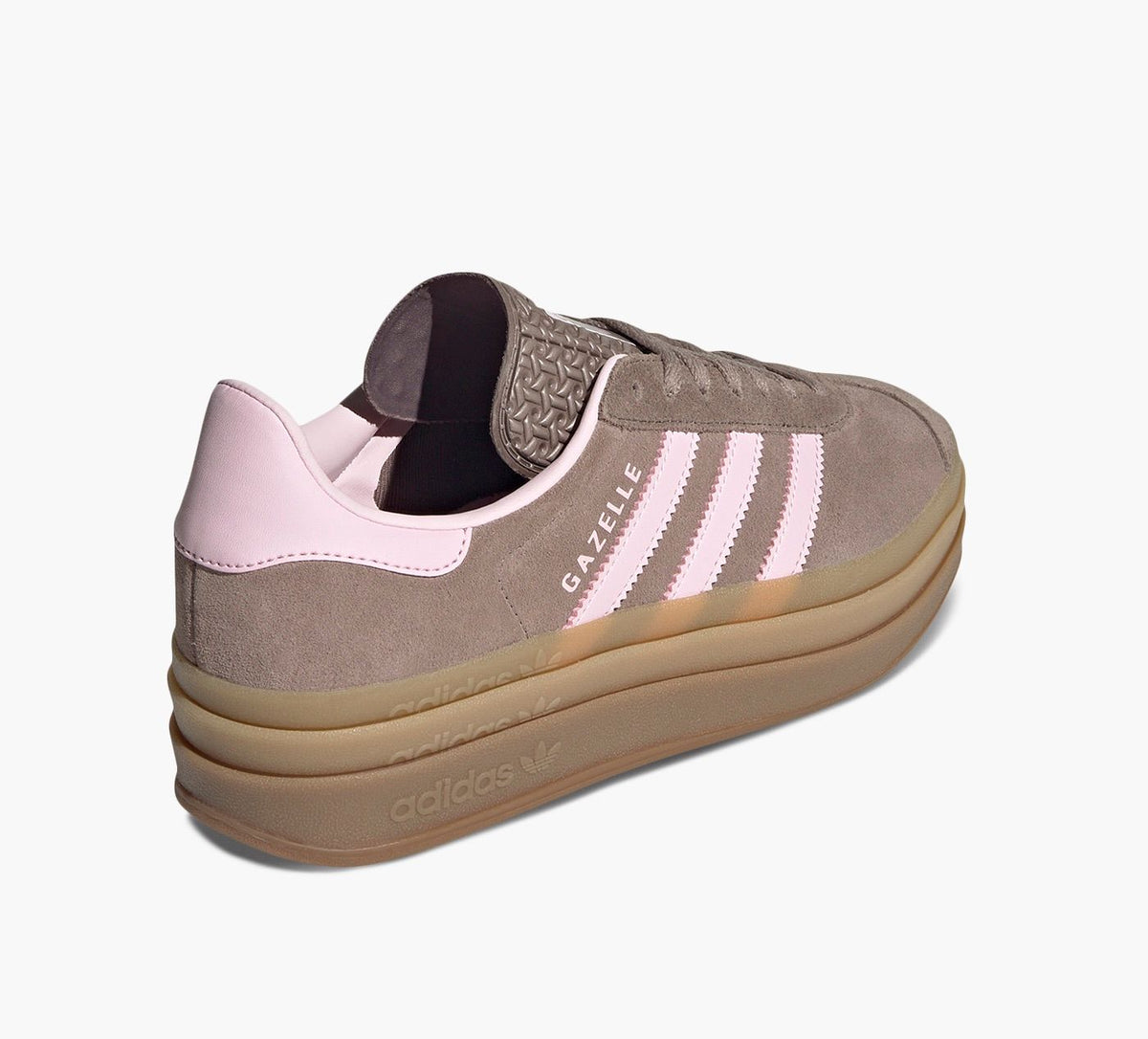ADIDAS BASKETGAZELLEBOLD en BRUN vue 3