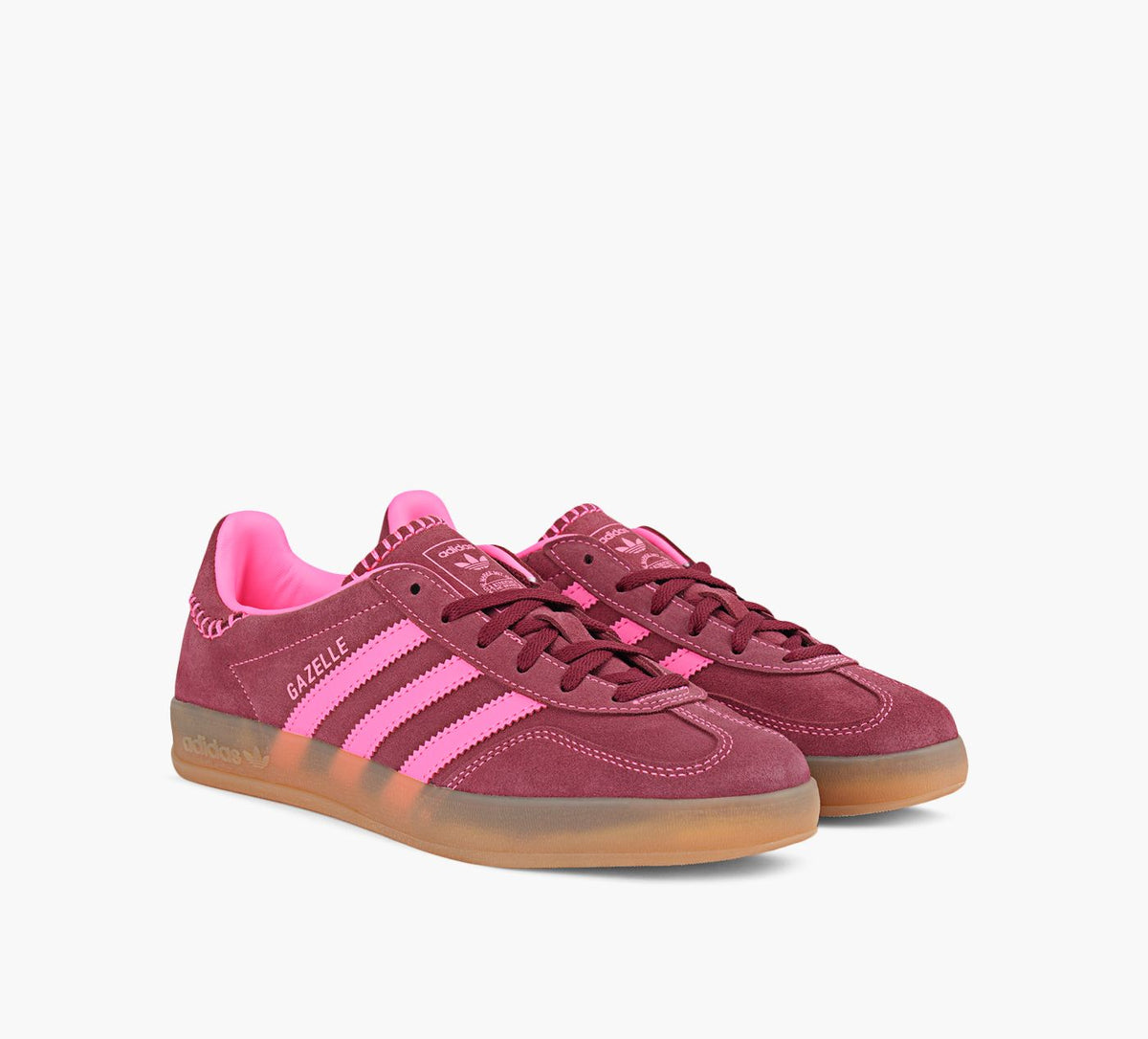 ADIDAS BASKETGAZELLEINDOOR en VIOLET vue 2