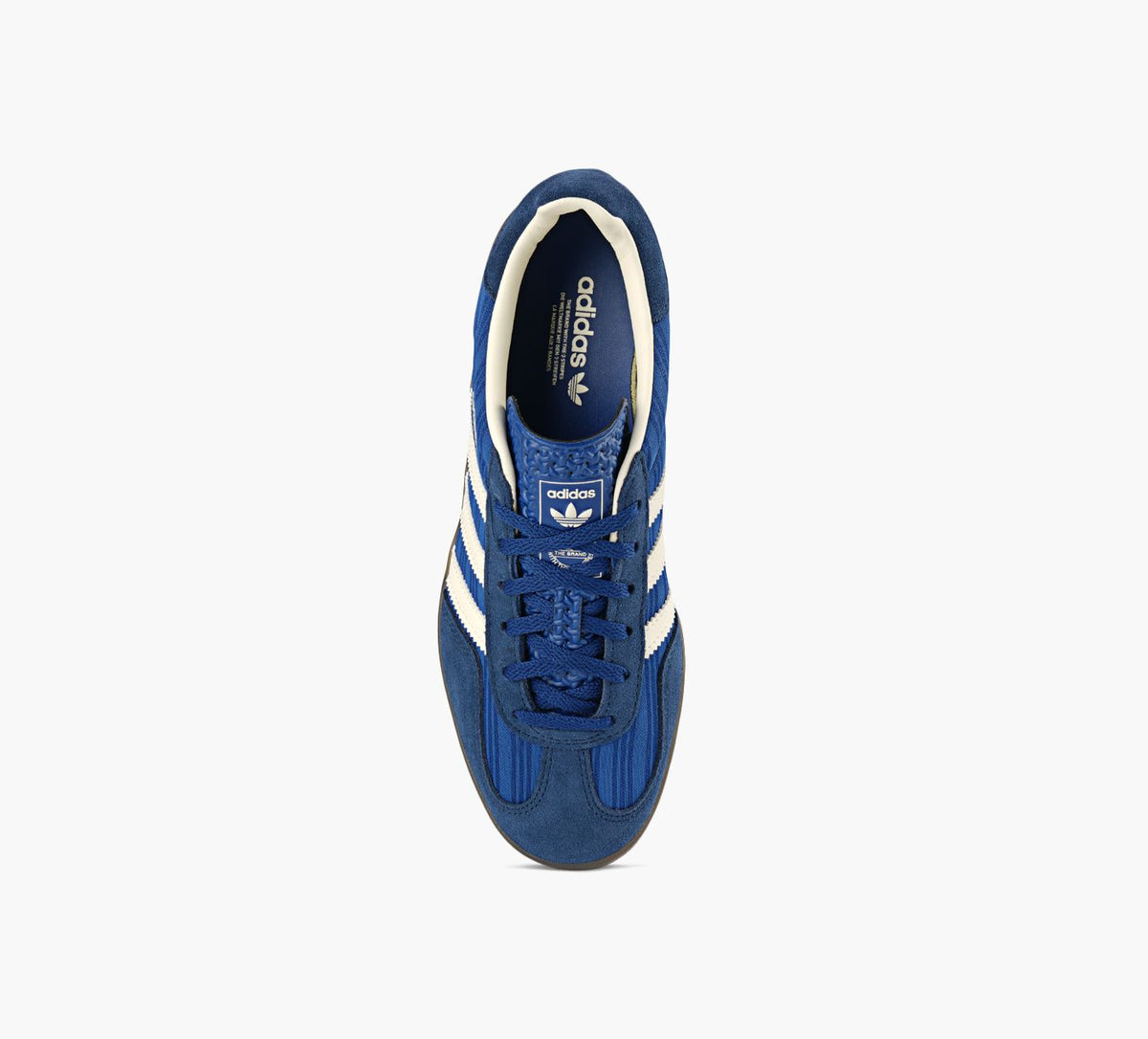 ADIDAS BASKETGAZELLEINDOOR en BLEU vue 1c