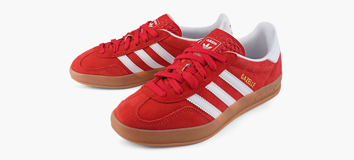 ADIDAS GAZELLEINDOOR in RED view 4