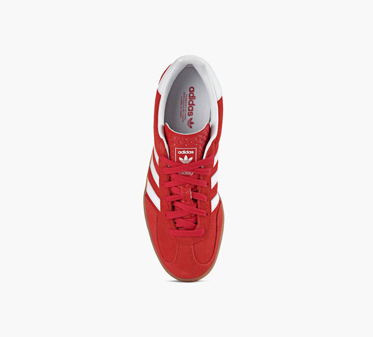 ADIDAS GAZELLEINDOOR in RED view 1c