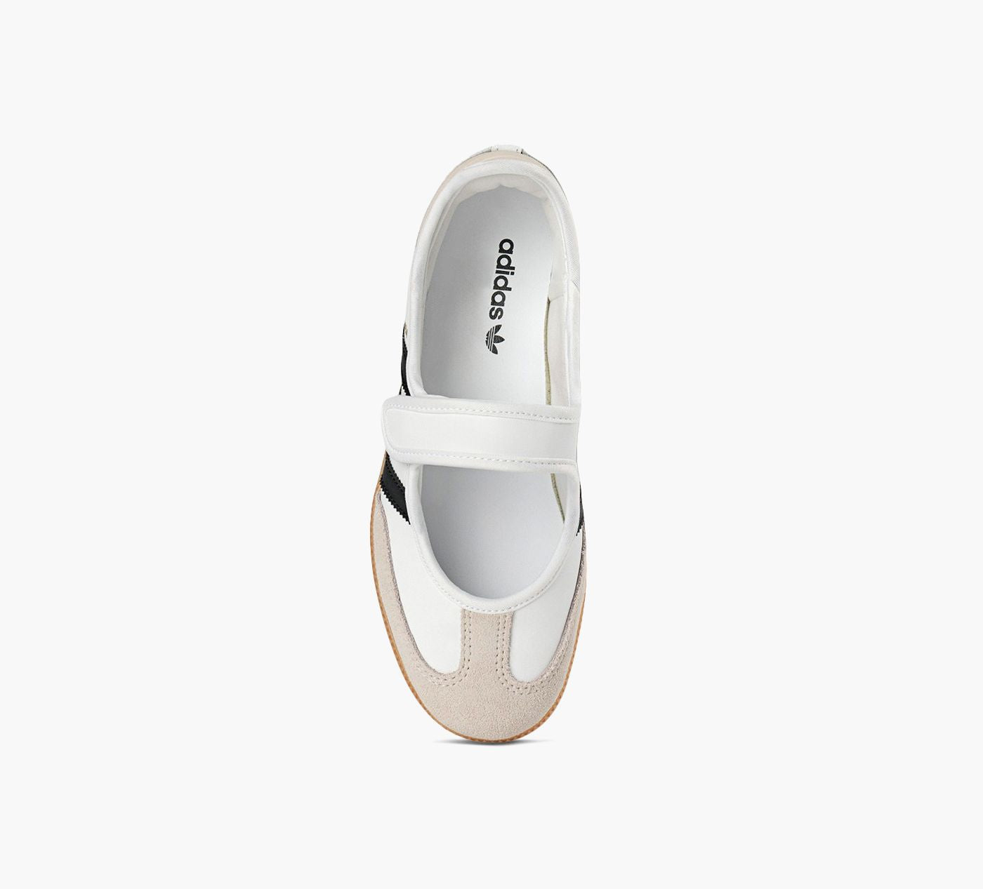 ADIDAS SAMBAJANE en BLANC vue 1c