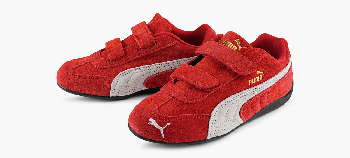 PUMA BASKETSSPEEDCATOG en ROUGE vue 4