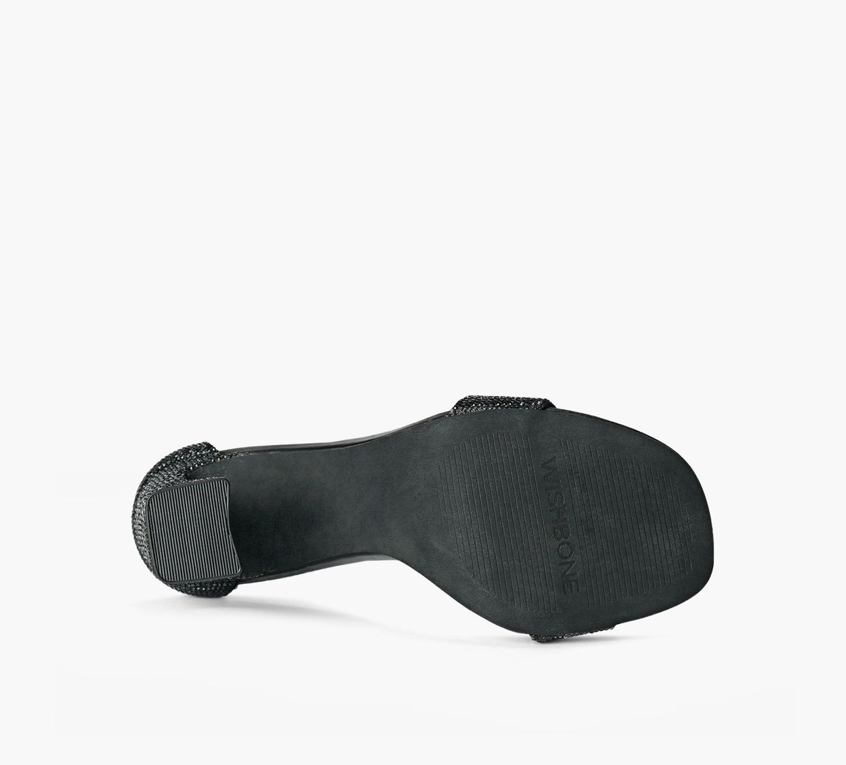 WISHBONE GIACRYSTALHEEL in BLACK view 6