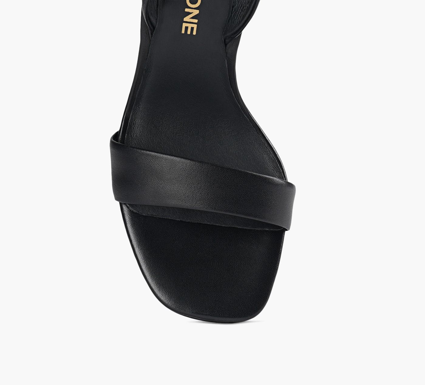 WISHBONE GRACE en NOIR vue 1c