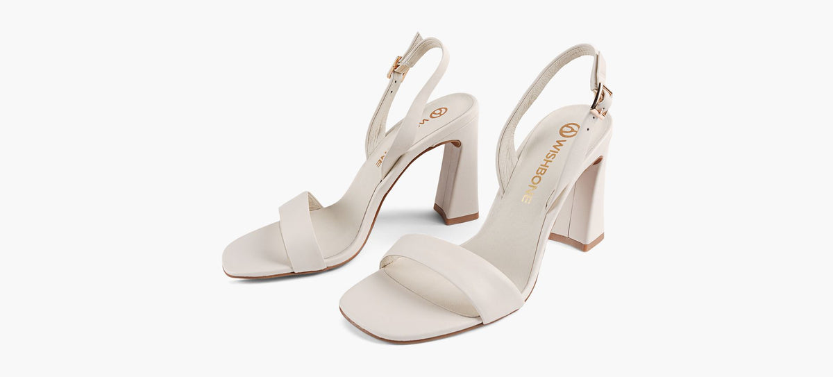 WISHBONE GRACEHEEL in BEIGE view 4