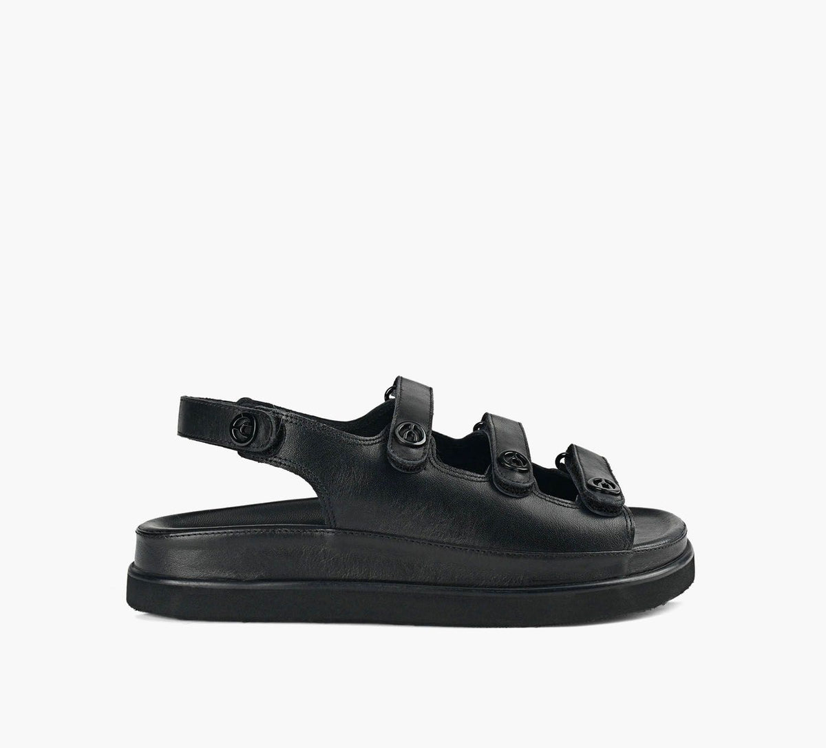WISHBONE MONICASANDAL in BLACK