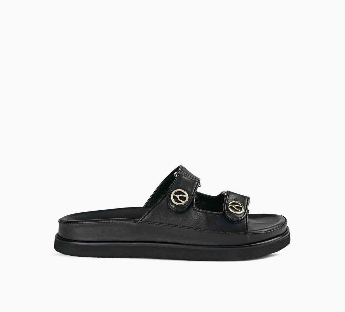 WISHBONE MEGANSANDAL in BLACK