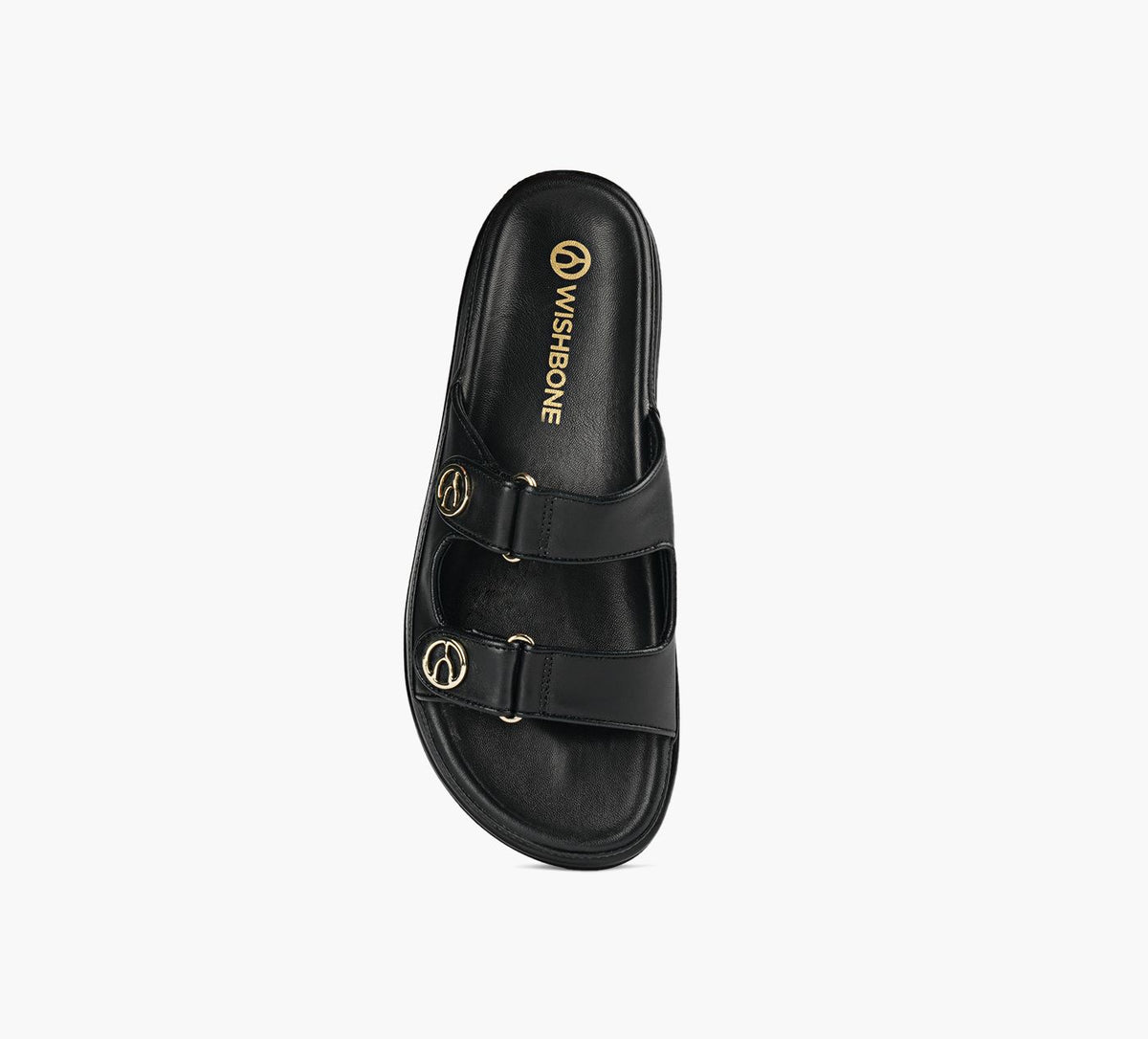WISHBONE MEGAN en NOIR vue 1c