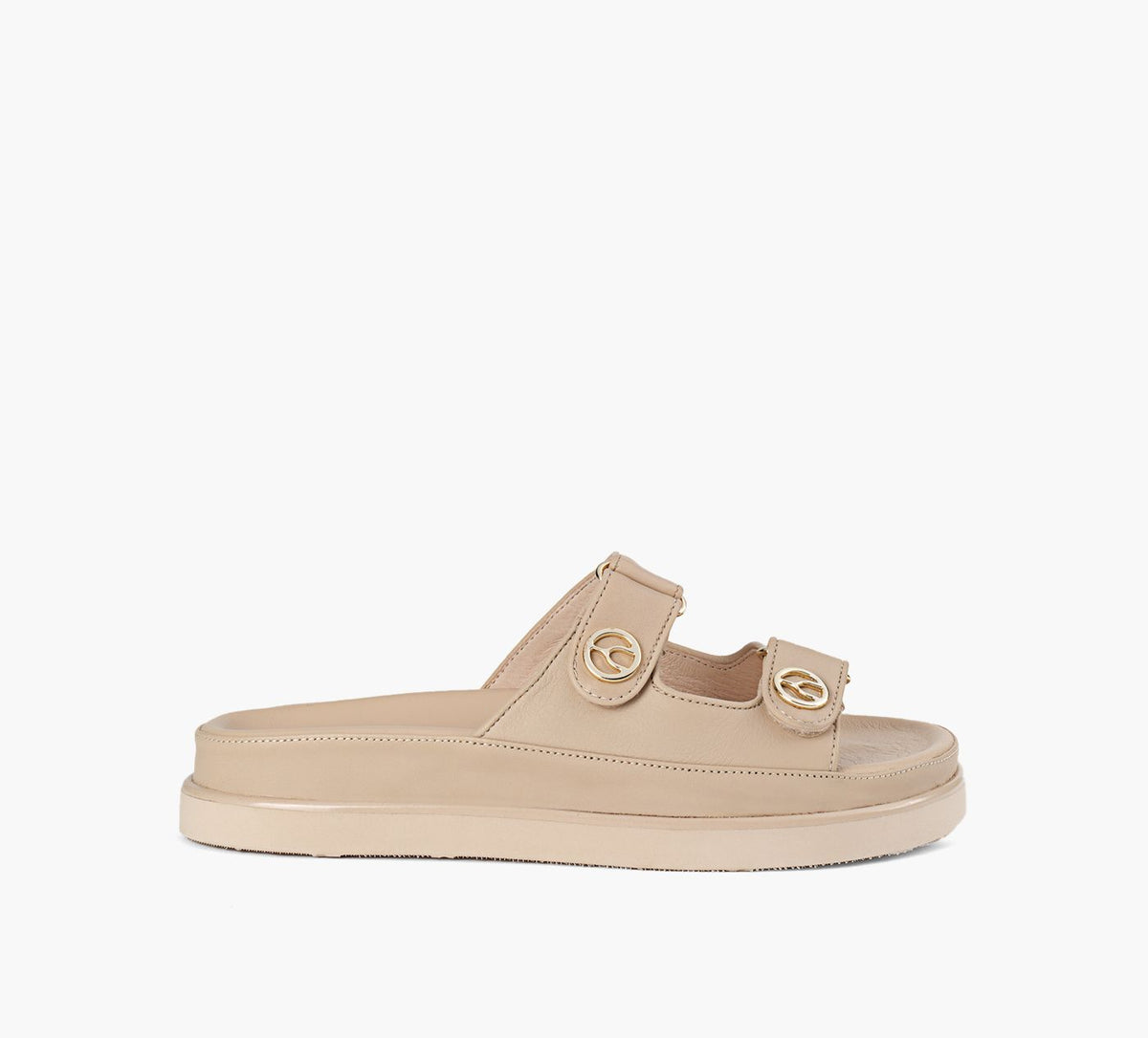 WISHBONE MEGANSANDAL in BEIGE