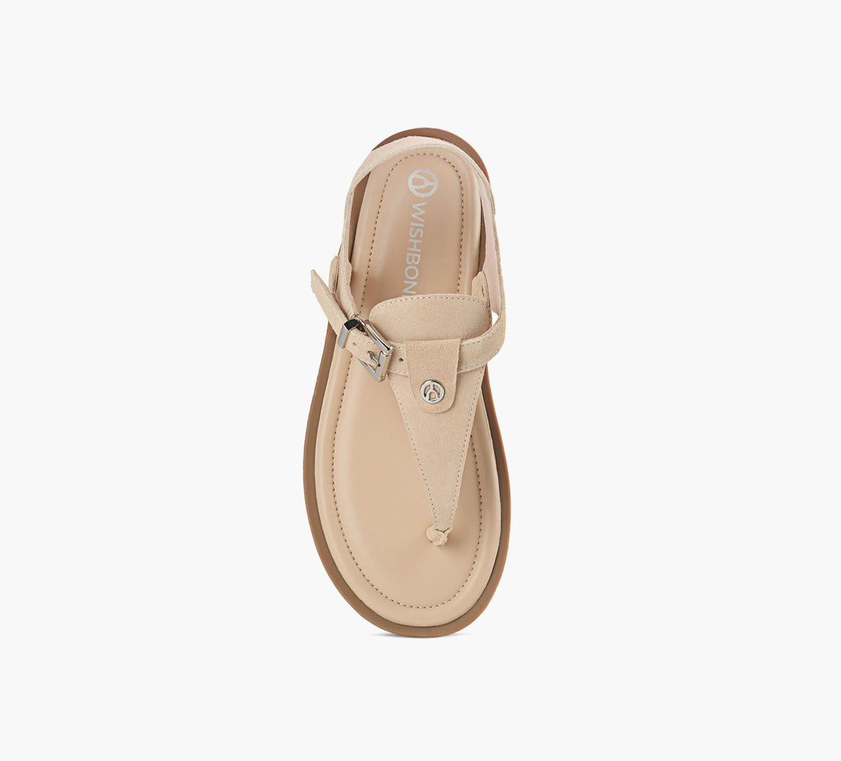 WISHBONE LIBBYSANDAL in BEIGE view 1c