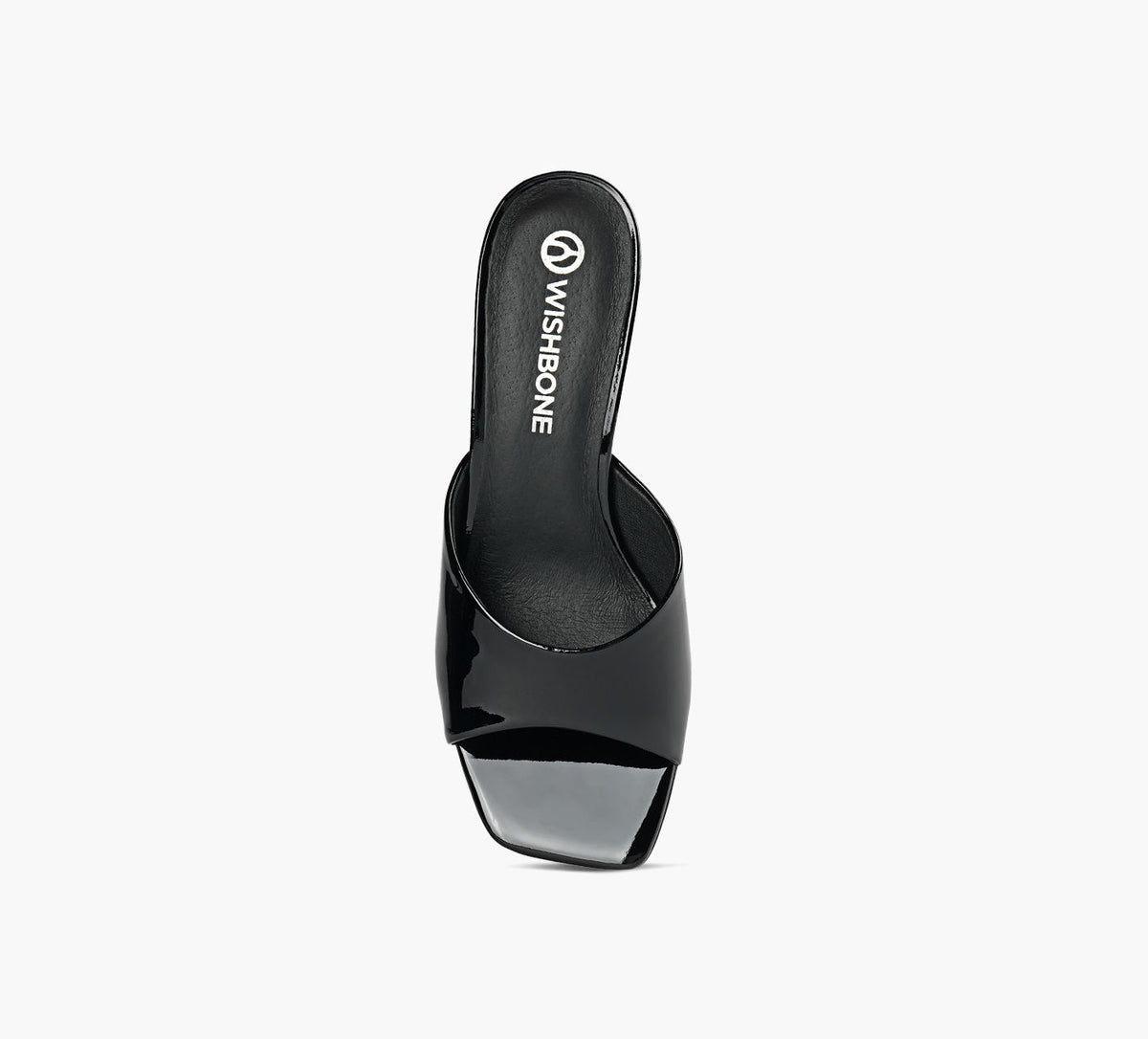 WISHBONE ODESSA en NOIR vue 1c