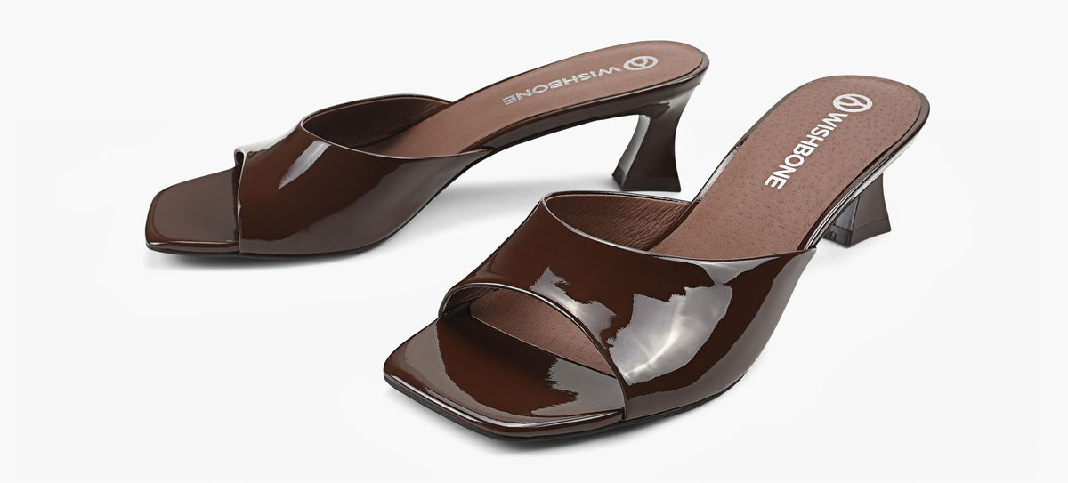 WISHBONE ODESSAHEEL in BROWN view 4
